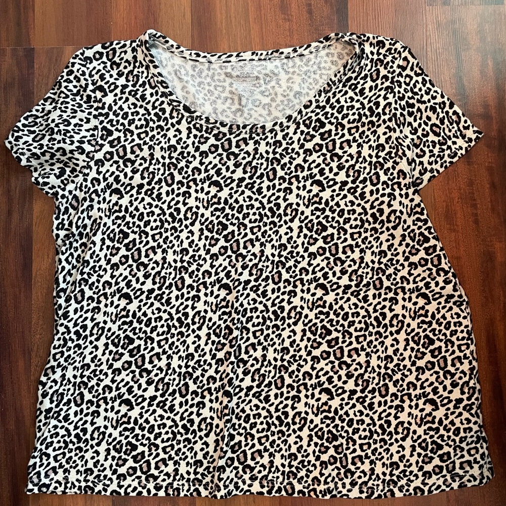 Leopard Print Women's PJ Set